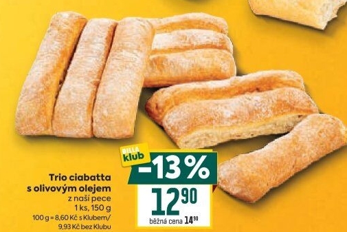 Ciabatta trio