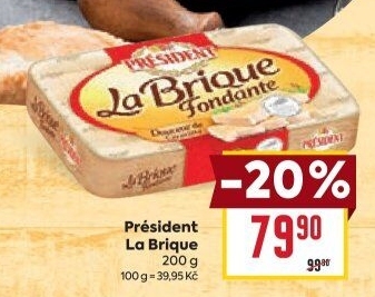 Sýr La Brique Président