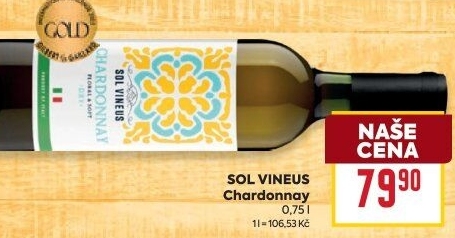 Víno Chardonnay Sol Vineus