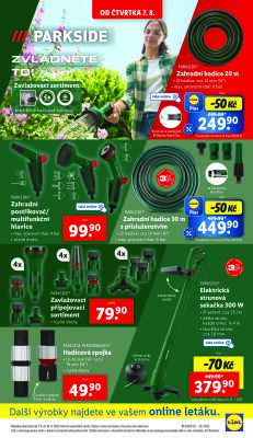 akční leták Lidl 7.8.2025-10.8.2025