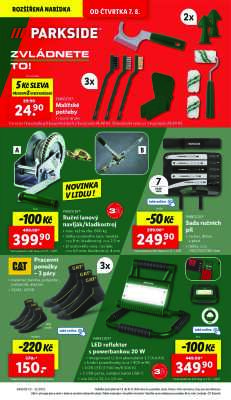 akční leták Lidl 7.8.2025-10.8.2025