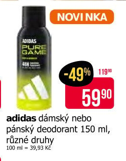 Deodorant sprej Adidas
