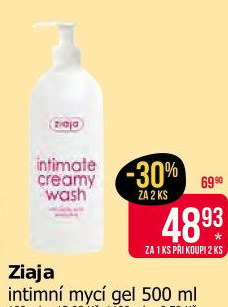 Intimní mycí gel Ziaja