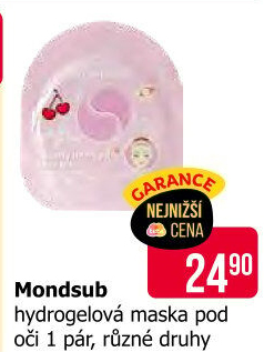 Maska pod oči Mondsub