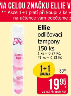 Odličovací tampony Ellie