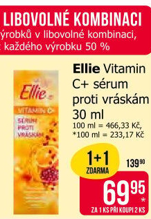 Pleťové sérum proti vráskám s vitamínem C Ellie