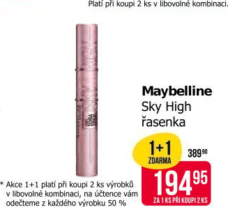 Řasenka New York Sky High Maybelline