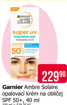 UV pleťové sérum OF50+ Ambre Solaire Garnier