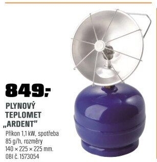 Ohřívač plynový