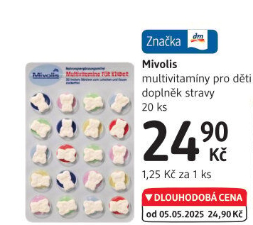Doplněk stravy pro děti Multivitamin Mivolis