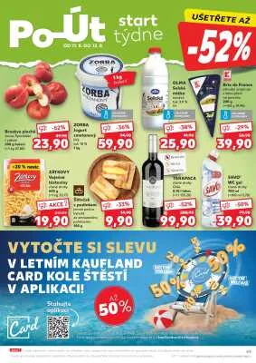 akční leták Kaufland 6.8.2025-12.8.2025