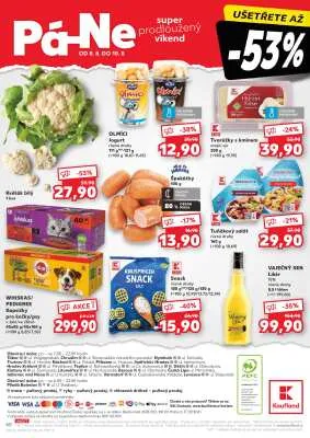 akční leták Kaufland 6.8.2025-12.8.2025