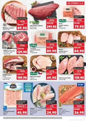 akční leták Kaufland 6.8.2025-12.8.2025