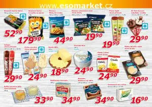 akční leták ESO MARKET 6.8.2025-17.8.2025