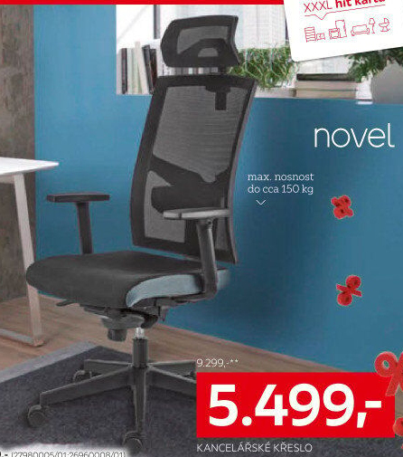 KANCELÁŘSKÉ KŘESLO