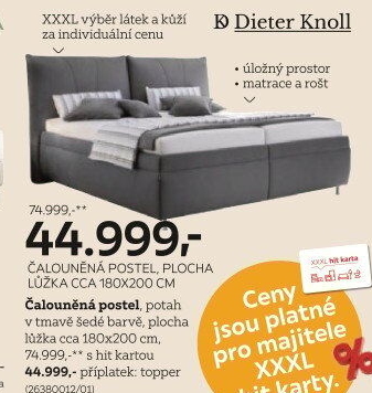 ČALOUNĚNÁ POSTEL
