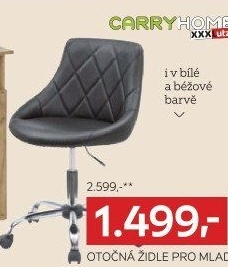 OTOCNÁ ŽIDLE PRO MLADÉ