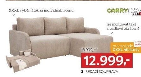 ROHOVÁ SEDAČKA