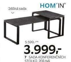 SADA KONFERENČNÍCH STOLKŮ