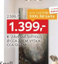ZÁVĚSNÉ SVÍTIDLO