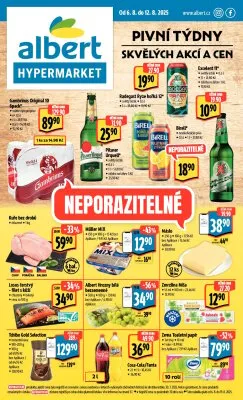 akční leták Albert 6.8.2025-12.8.2025