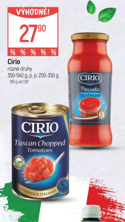 Pasírovaná rajčata Cirio