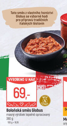 Boloňská směs ve skle Globus