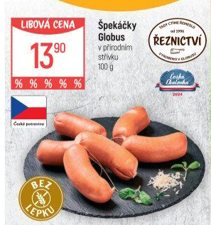 Špekáčky Globus