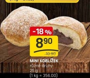 Kobliha s náplní
