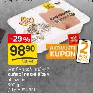 Kuřecí prsní řízky Vodňanské kuře