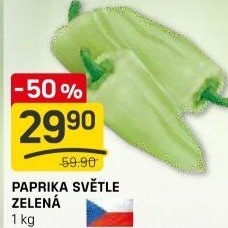 Paprika světlá
