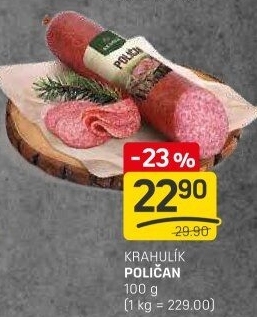 Salám Poličan Krahulík