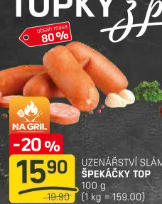 Špekáčky Top Sláma