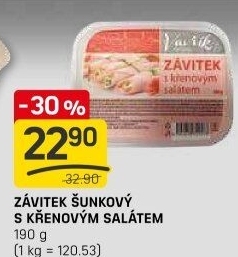 Šunkový závitek Lahůdky Vavřík
