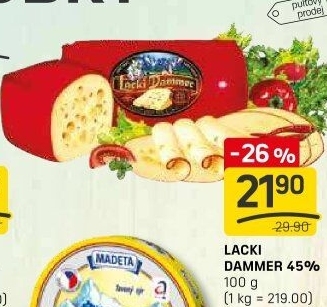 Sýr 45% Lacki Dammer