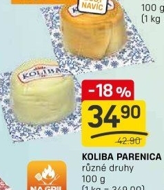 Sýr Parenica Koliba Bystřice pod Hostýnem