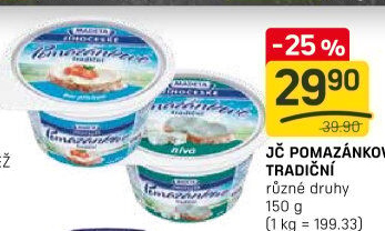 Tradiční pomazánkové Jihočeské Madeta