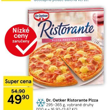 Pizza mražená Ristorante Dr. Oetker