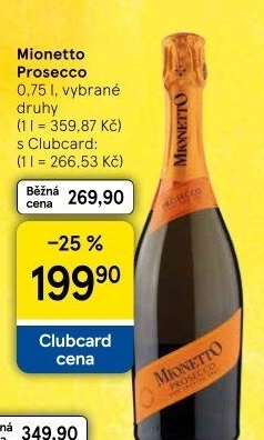 Prosecco Mionetto
