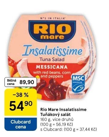 Salát Insalatissime Rio Mare