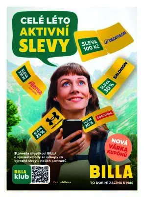 akční leták BILLA 6.8.2025-12.8.2025