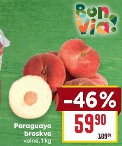 Broskve Paraguayo Billa Bonvia