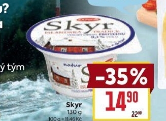 Dezert zakysaný Skyr Kapucín
