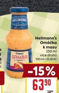 Omáčky k masu Hellmann'