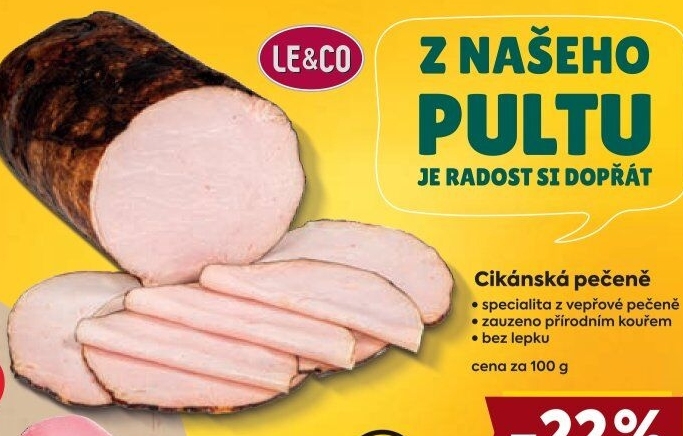 Pečeně cikánská LE&amp