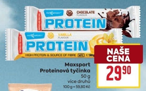 Proteinová tyčinka Maxsport