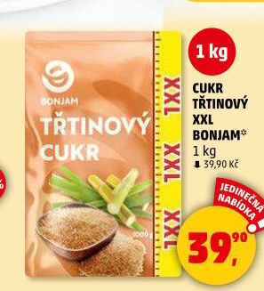 Cukr třtinový Bonjam