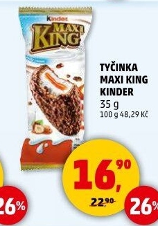 Dezert Maxi King Kinder