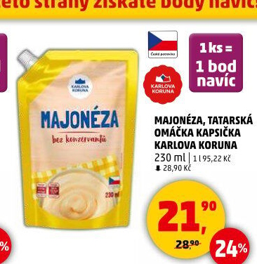 Majonéza Karlova Koruna
