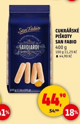Piškoty cukrářské San Fabio